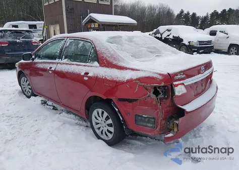 2012 Toyota Corolla Le from USA, damaged, VIN 2T1BU4EE6CC831845